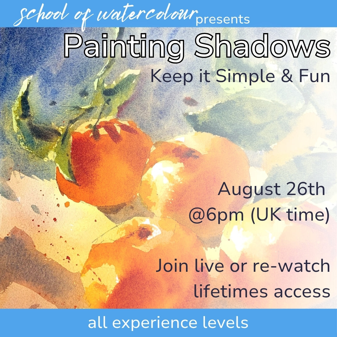 Painting Shadows in Watercolour - Part 2