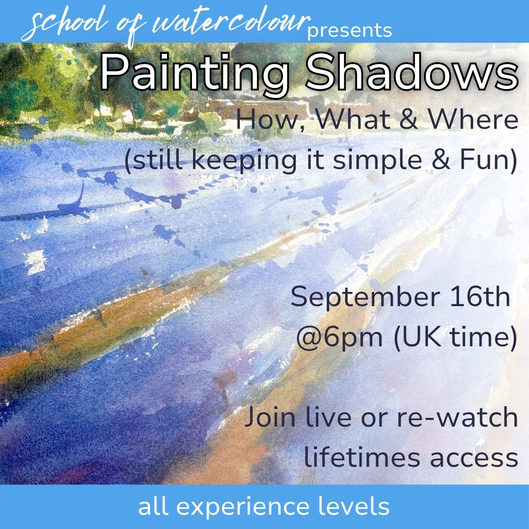 Painting Shadows in Watercolour - Part 3