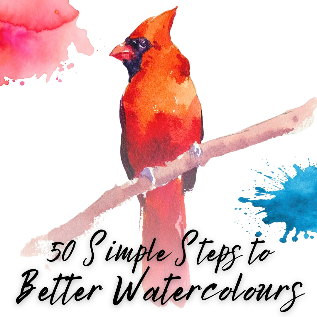 50 Simple Steps to Better Watercolours - Online Course