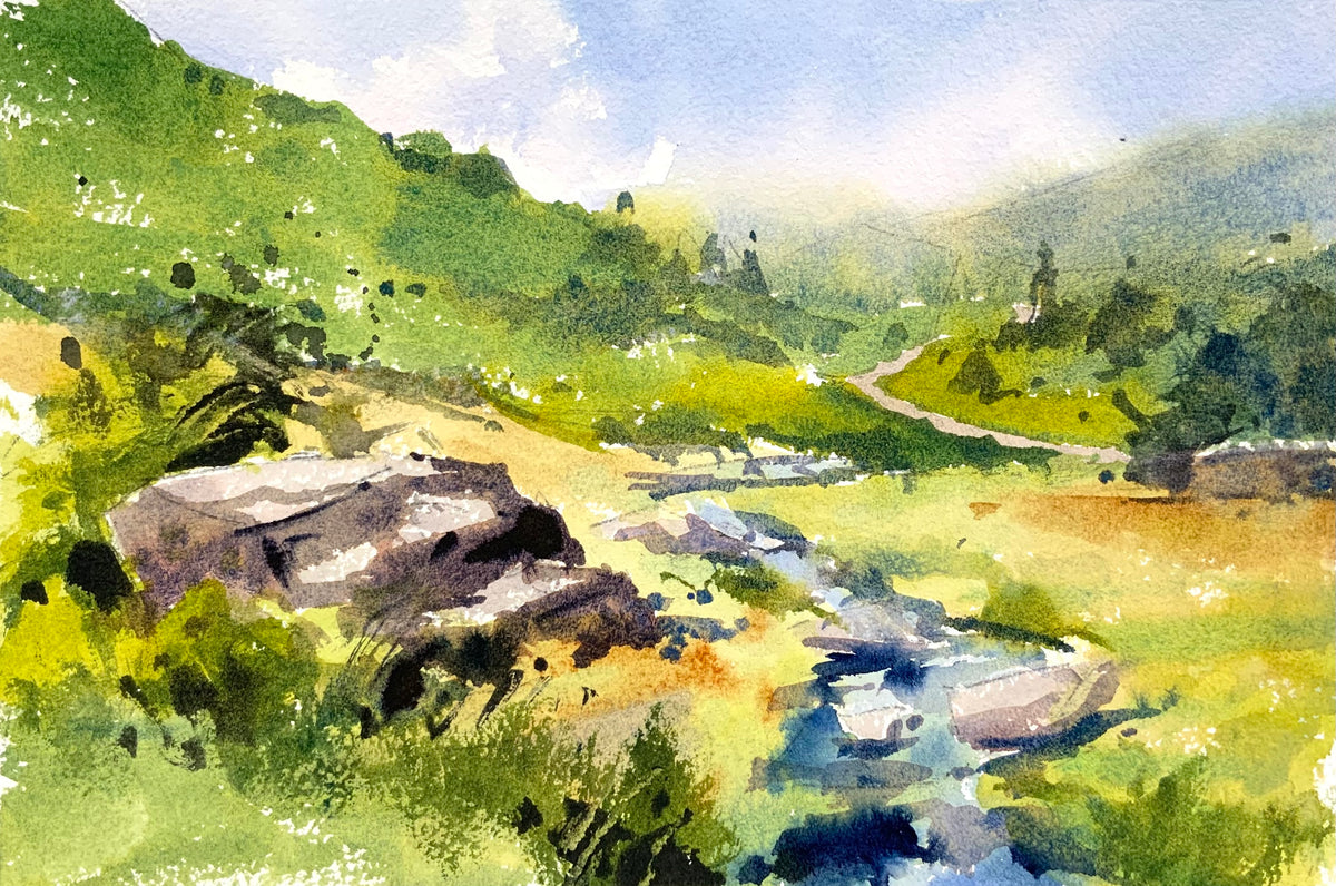 Hillside River