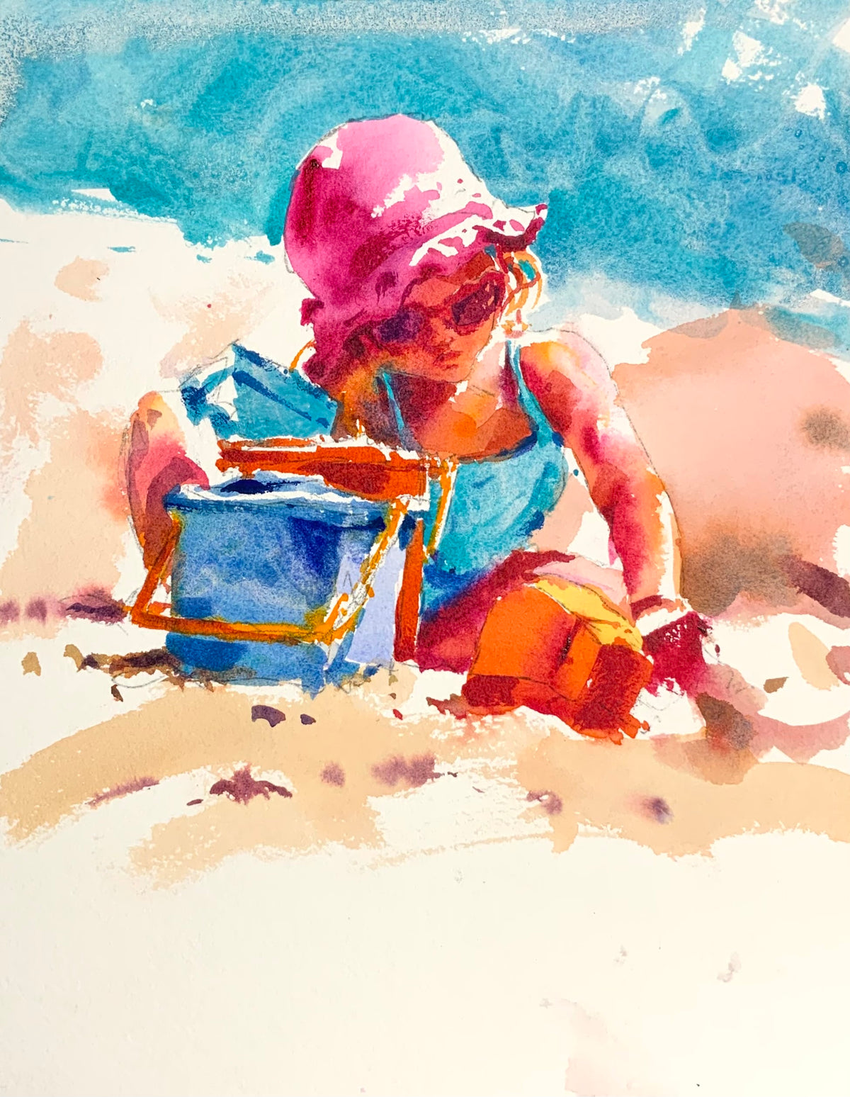 Girl On The Beach