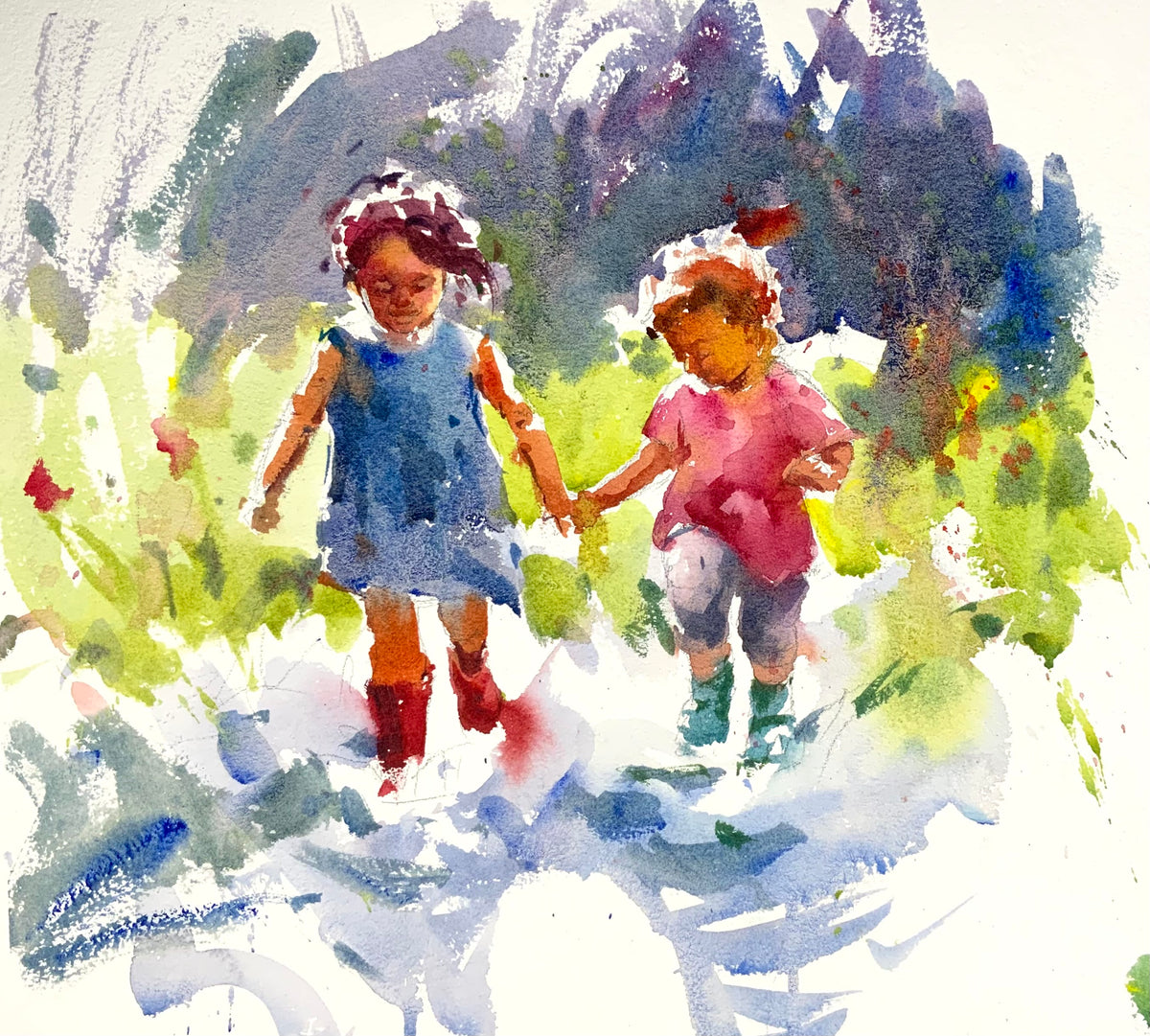 Children Walking