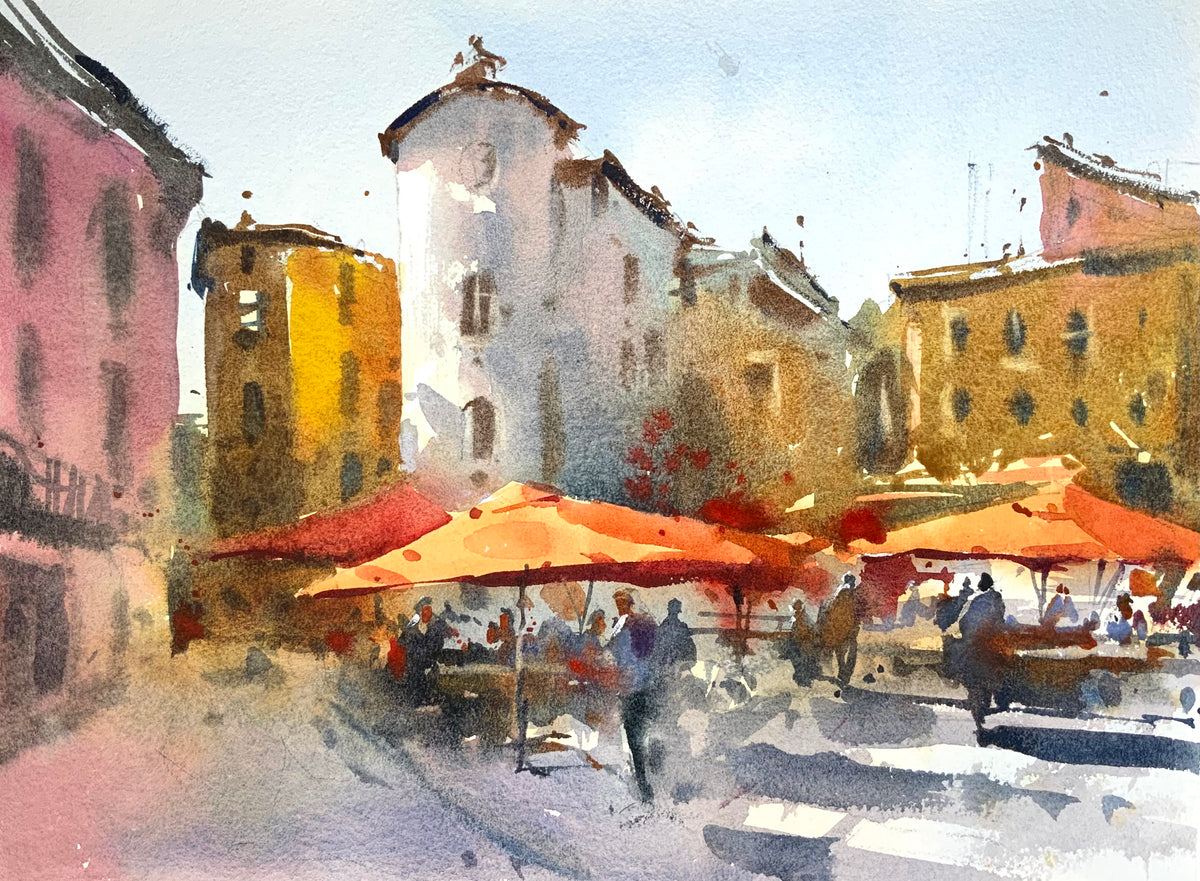 Parasols On The Street