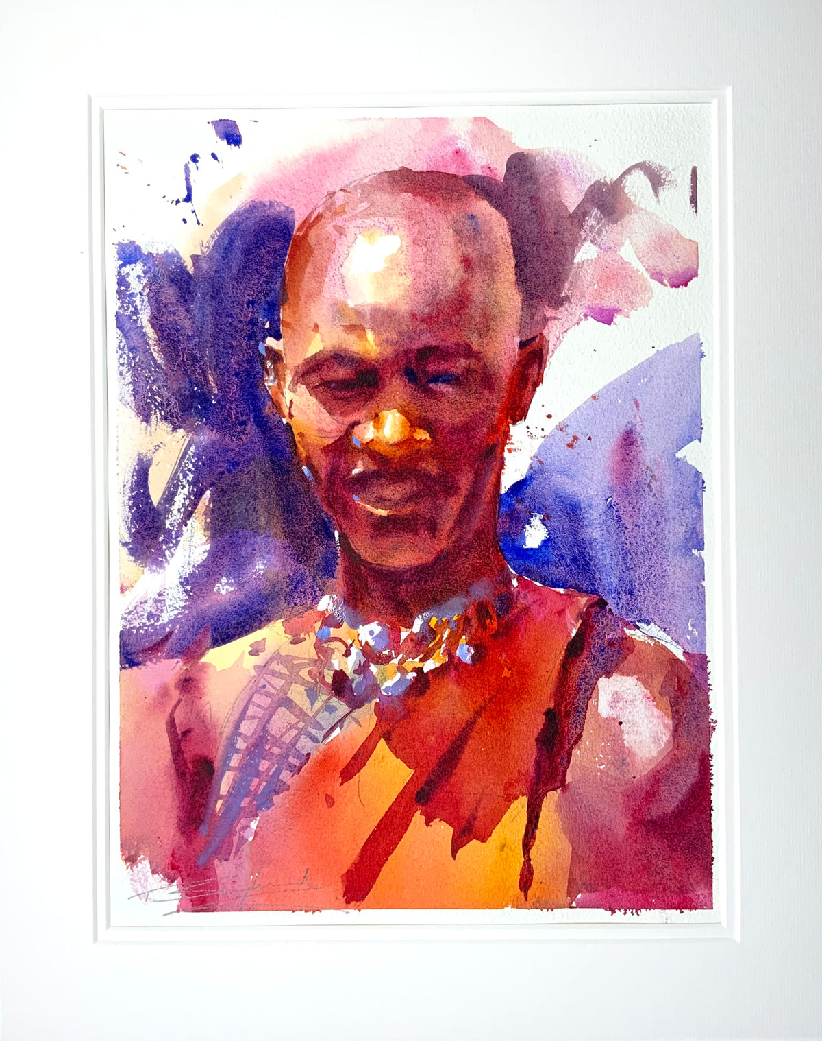 Portrait of An Africa Man