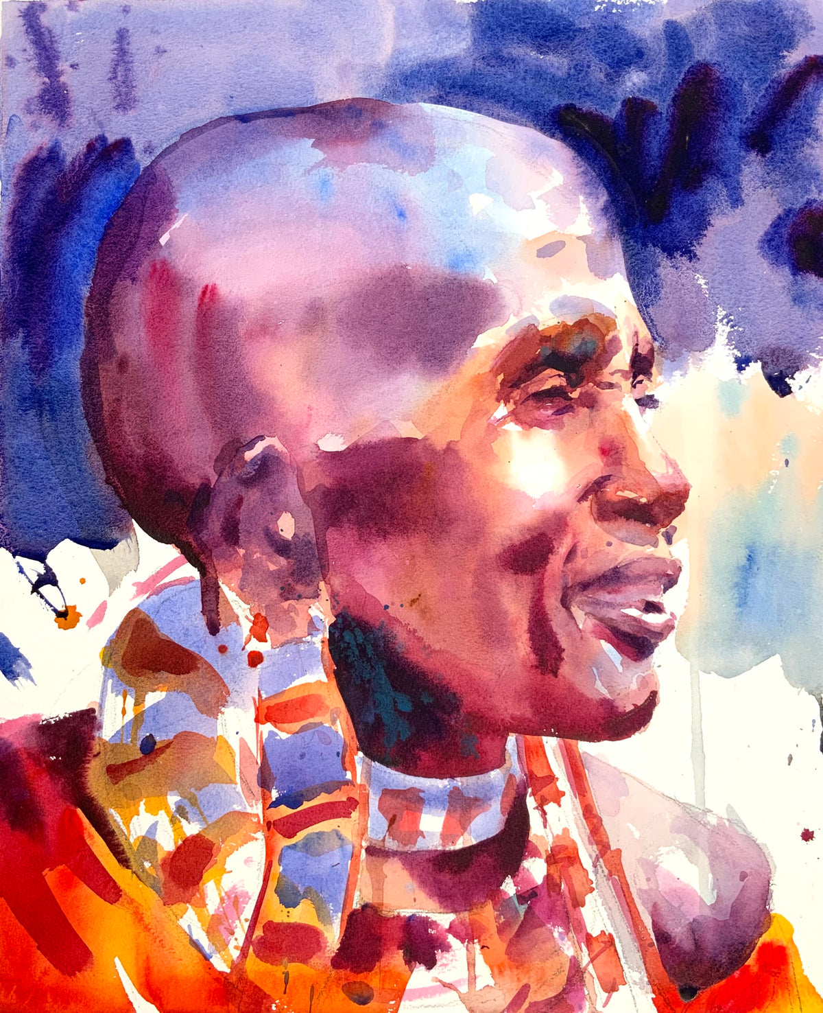 Side Profile of Person